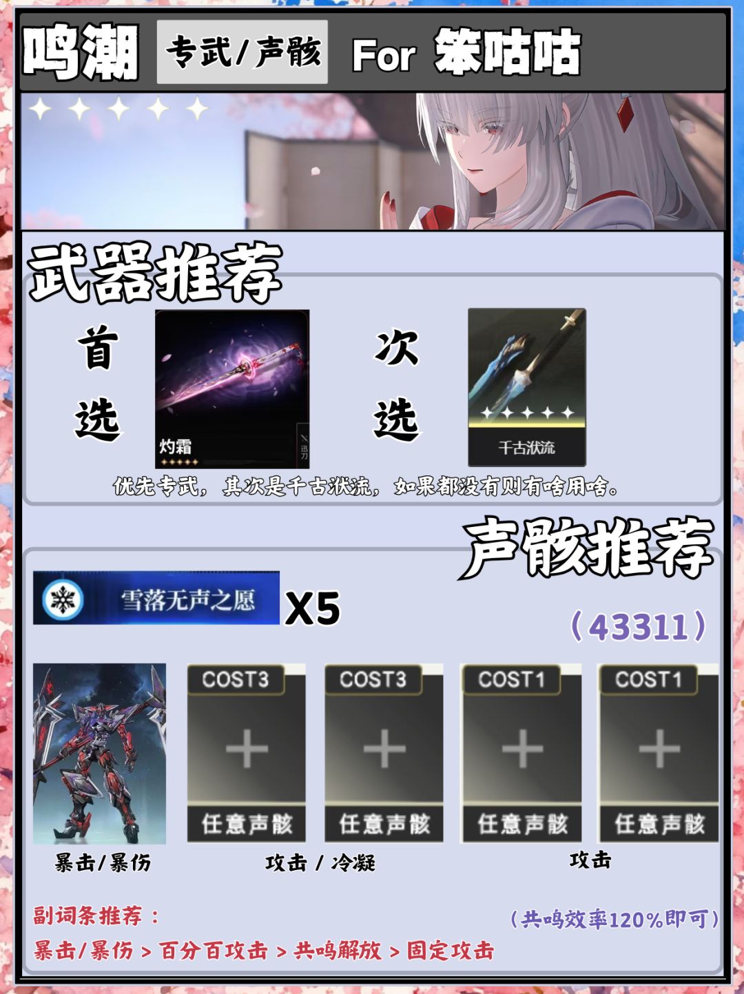 鸣潮|3.3版本“绯雪”角色攻略 3