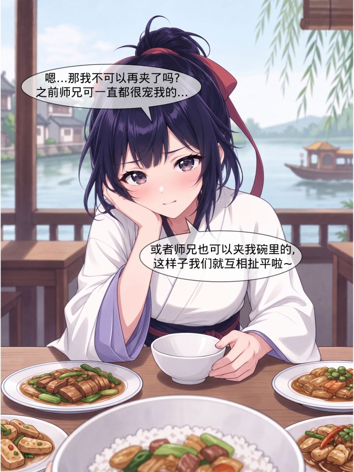 可恶的小师妹竟敢虎口夺食!截图