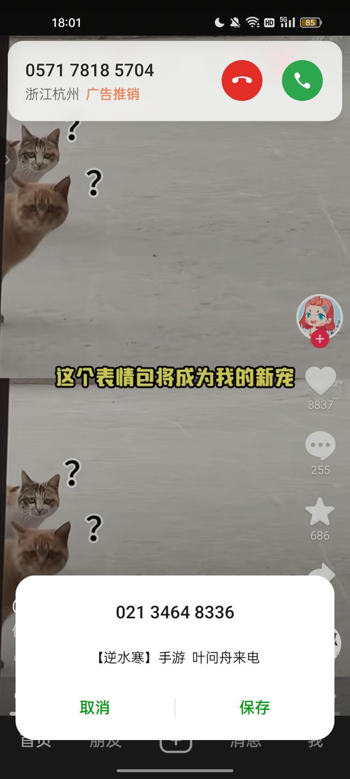 《退游3天,叶问舟打电话劝我回去》截图