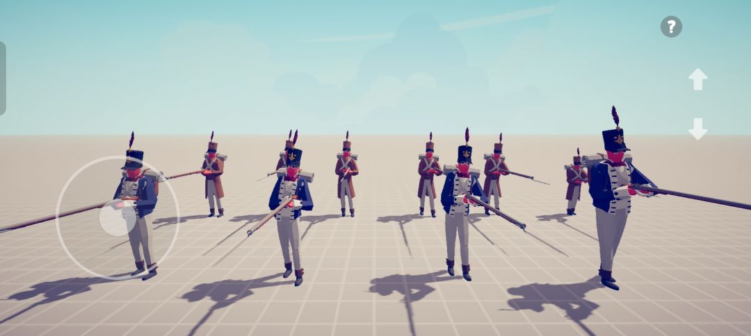 拿破仑战争（含有部分冬装）#自定义兵种大赛 #全面憨憨战争模拟器截图