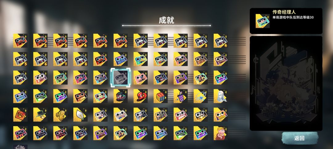 就差1个成就,感觉简直不可能完成。 1