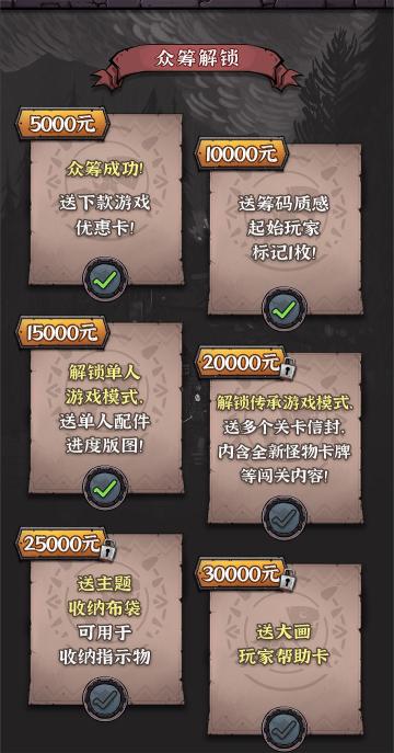 《卡牌迷境》实体桌游众筹现已开启，2分钟达成众筹目标金额！