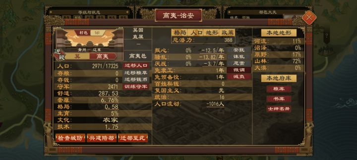 大佬们,怎么减少人口流动啊?截图