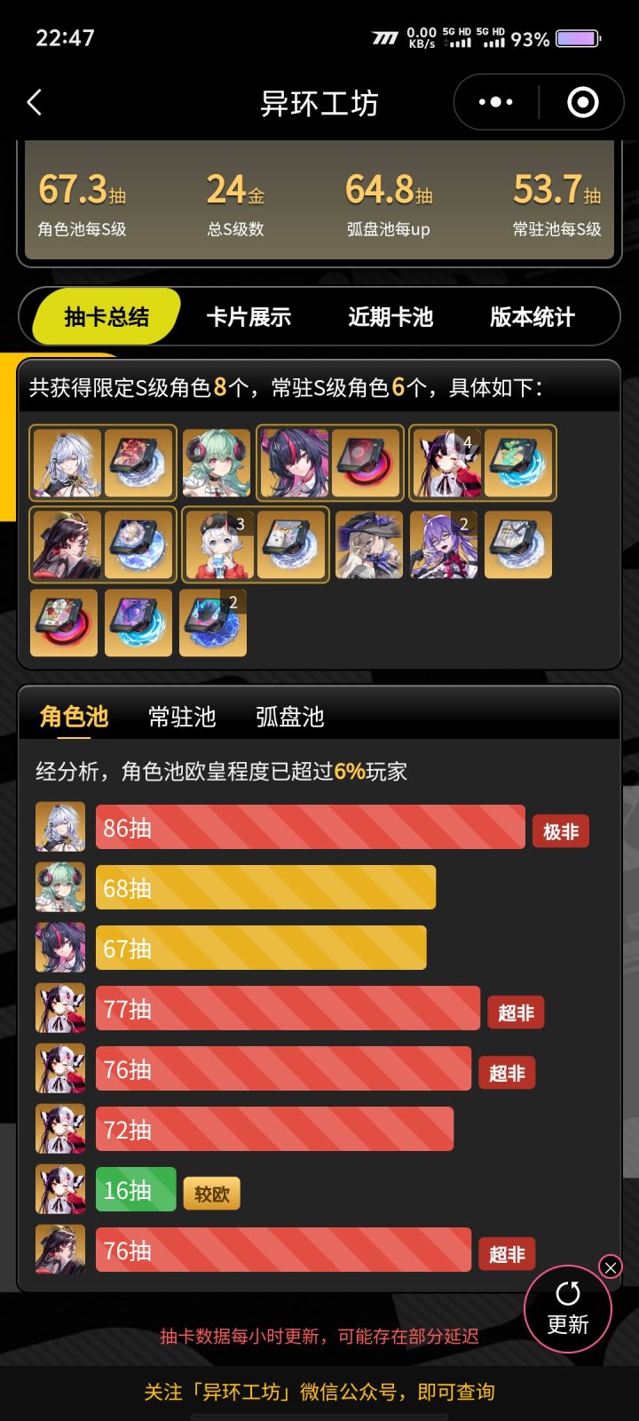 非酋截图