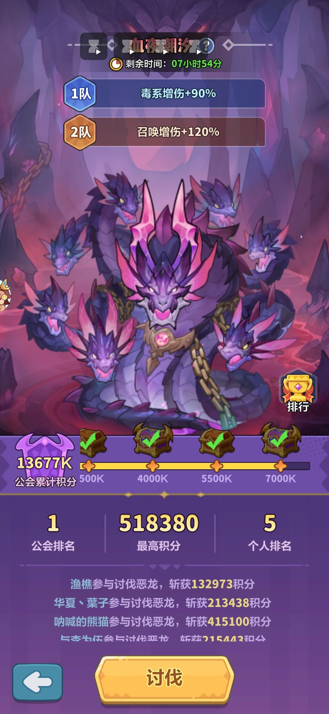 永远的蔚蓝星球:公会BOSS血夜潮汐攻略 1