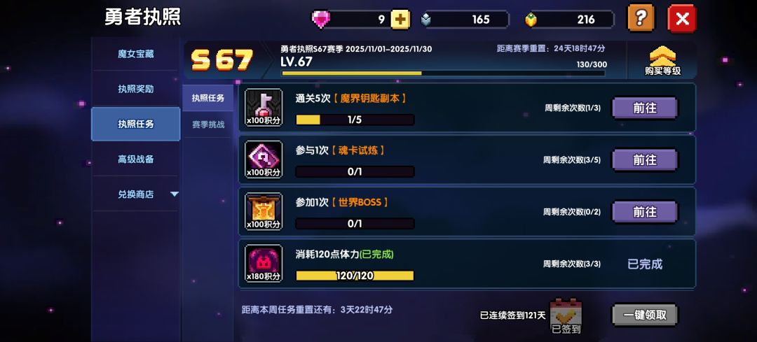 121天,魔女全部邀请回家 2