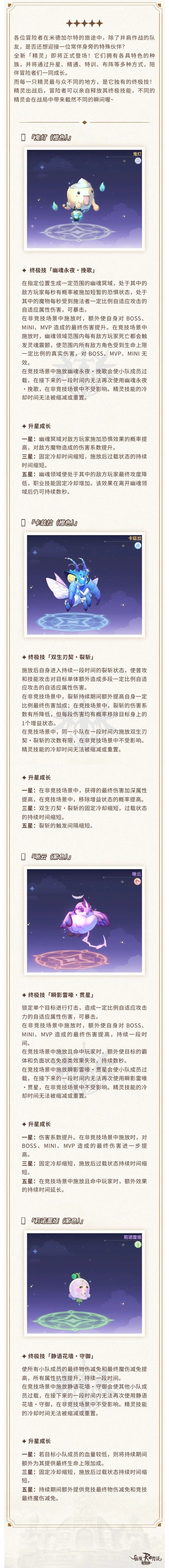彩虹路透社 | 全新精灵前瞻:四位神秘新伙伴即将登场!截图