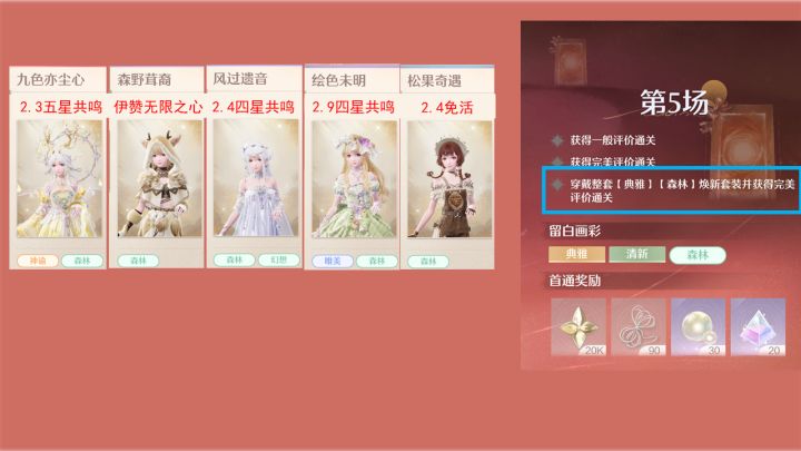 2.8无限暖暖2026年9月下半奇迹之冠攻略截图