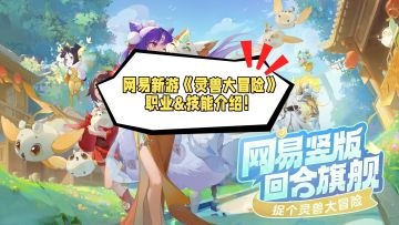 灵兽大冒险职业&技能介绍