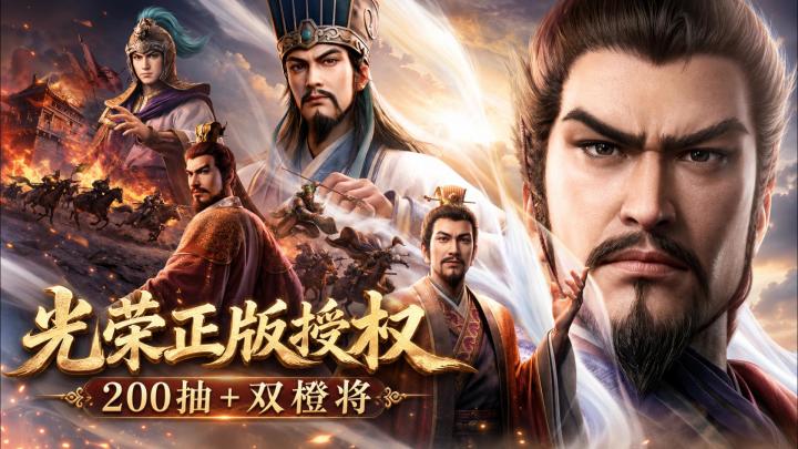 洗牌?三国志新作不锁卡还送200抽!降氪减负、情怀拉满截图