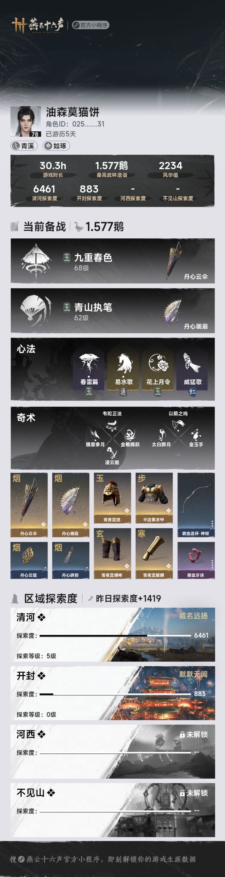 五天萌新截图