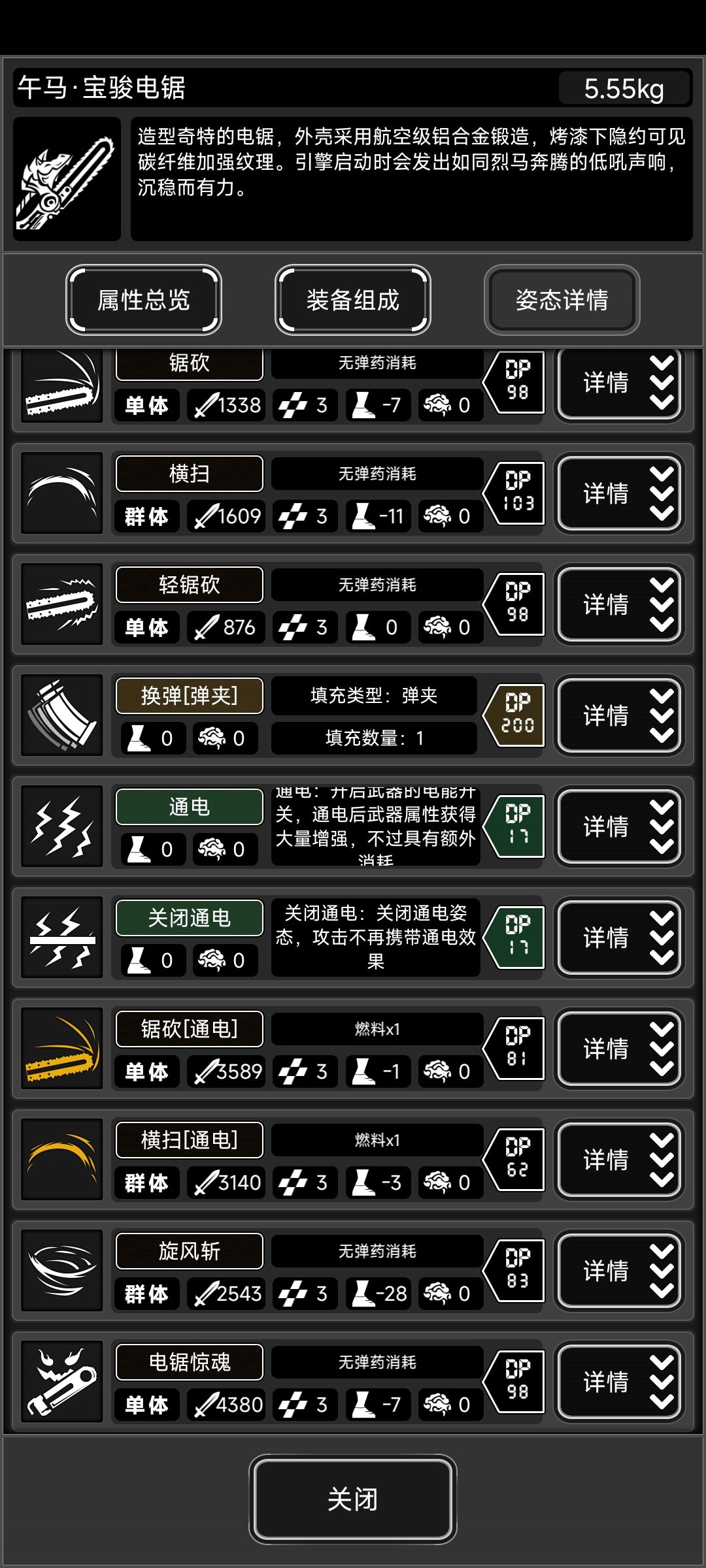 防止萌新对这次电锯加强有啥误解 2