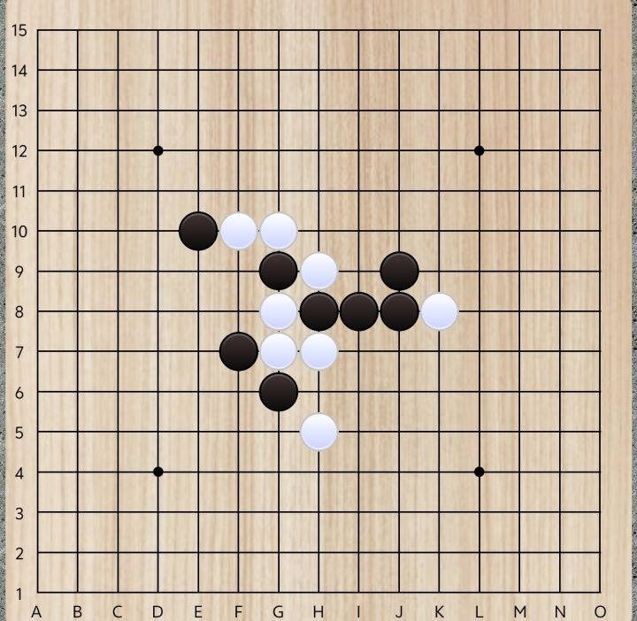五子棋习题8.2截图
