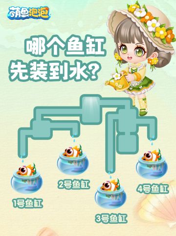 有🎁活动｜哪个鱼缸最先灌满水？