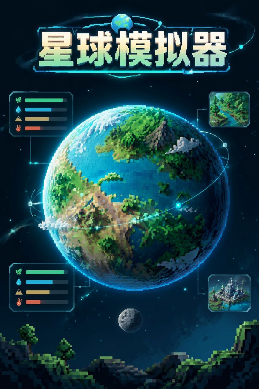 【新游开启测试】星球模拟器 1