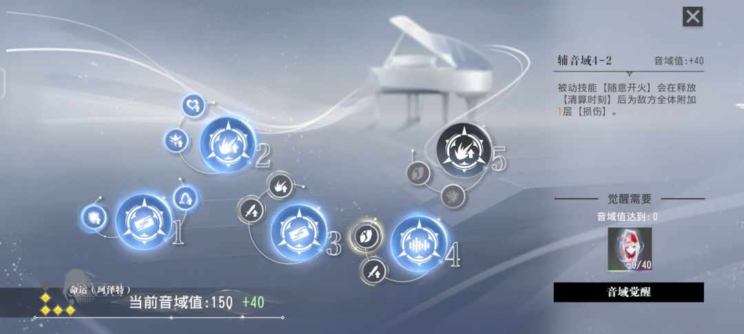 珂赛特4星了,多50碎片点哪个天赋 3