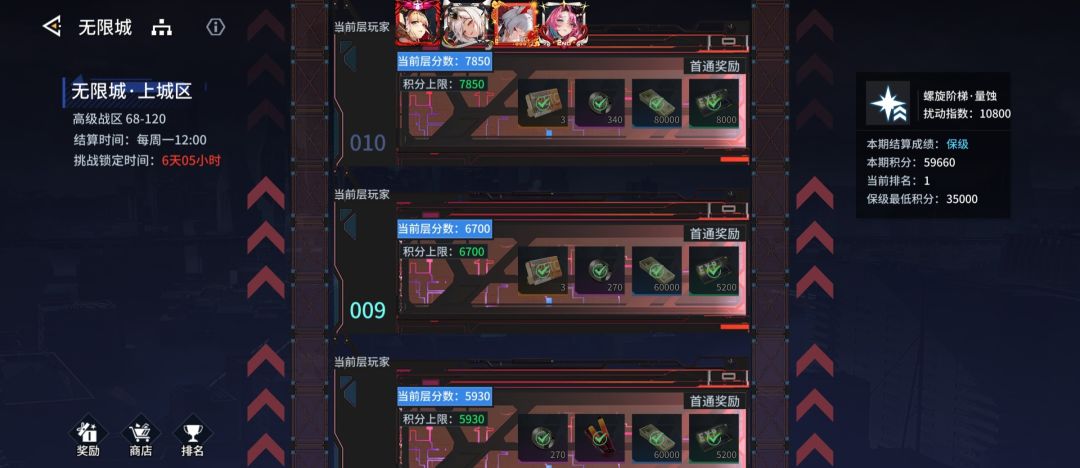 【锚点降临】6月8日无限城满分阵容分享 2