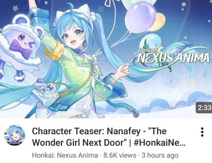 《崩坏:因缘精灵》Nanafey被指撞脸初音未来,玩家社区热议截图