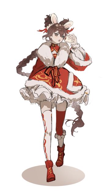 【兔年新装】铃丽同人：新年一起包包子？