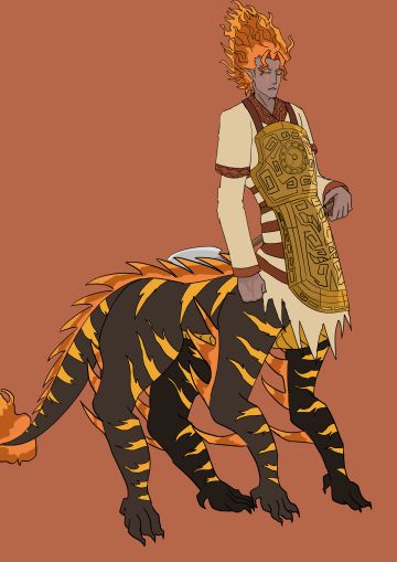 地图特色怪物投稿｜殷墟古城｜水神与火神