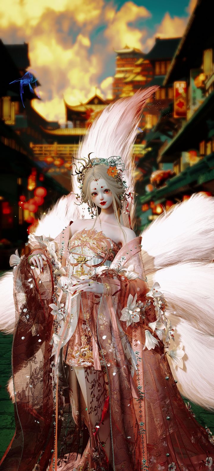 摸两张女儿的美照,真的好好看啊!截图