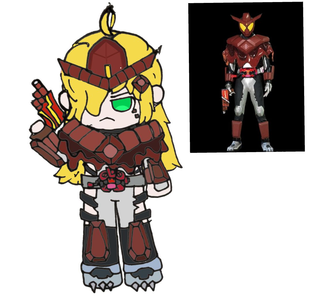 假面骑士gavv巧克力形态but嗒啦啦cos 2