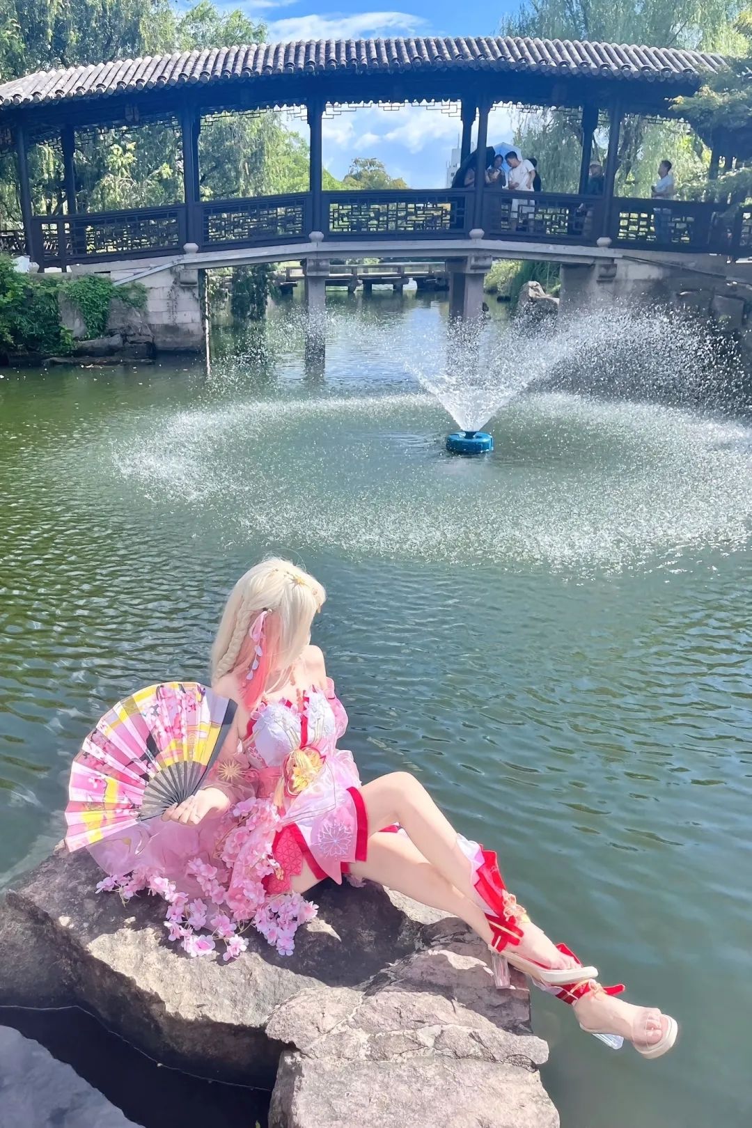 永劫无间cos:河边的樱花仙女胡桃~ 2