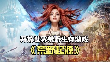 荒野起源试玩：开局战BOSS闪电守卫者！开放世界荒野生存游戏