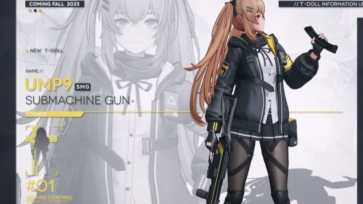 少女前线新作新PV公布，英文正式名公布截图