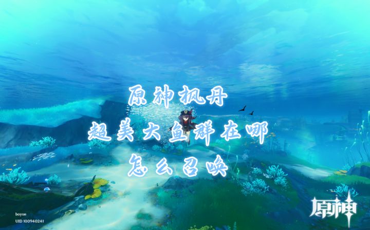 【V4.0攻略】#任务与探索#超美大鱼群在哪，怎么召唤？截图