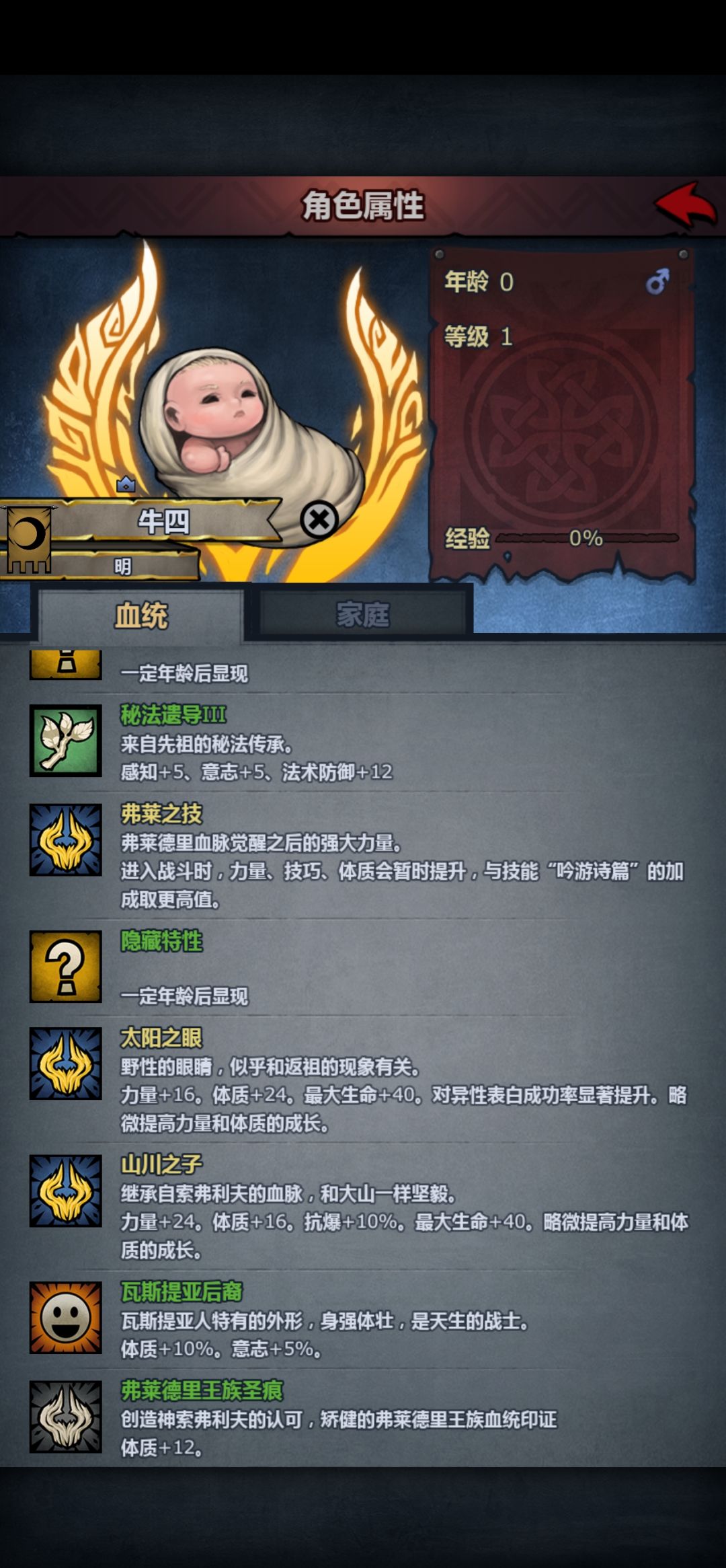 祖先牛+1 2