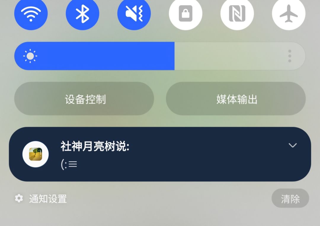 月亮树好像知道自己是老东西了 1