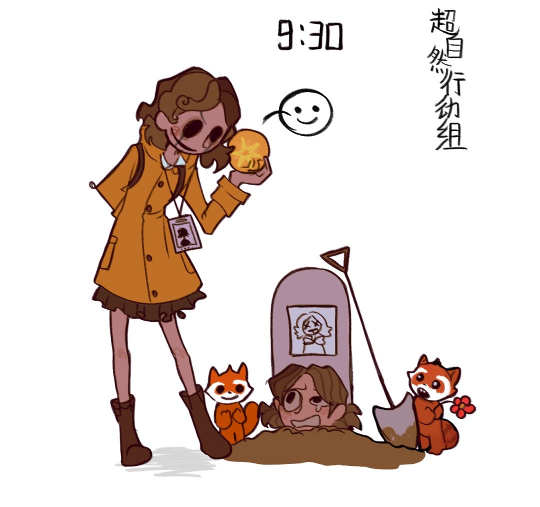 发一下画的吧，想参加超自然伪人 3