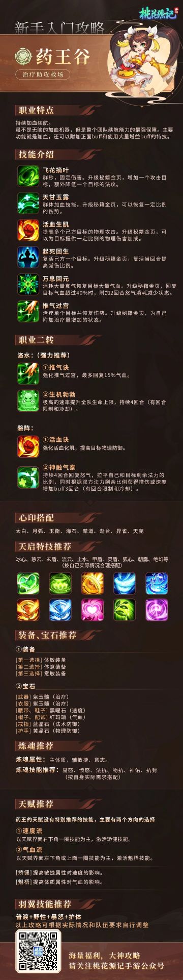 新手入门攻略——药王谷