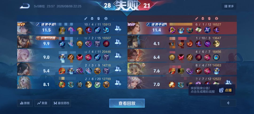 感谢玩具车帮我拉低评分和胜率 8