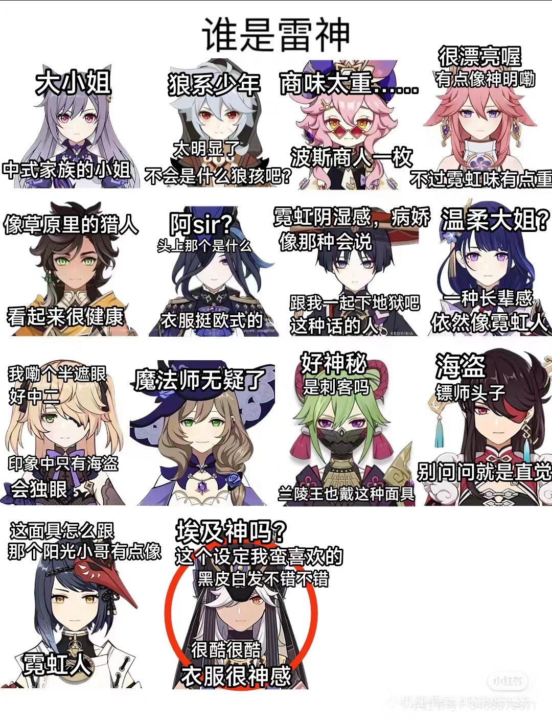 让不玩原神的朋友猜猜谁是真神?! 1