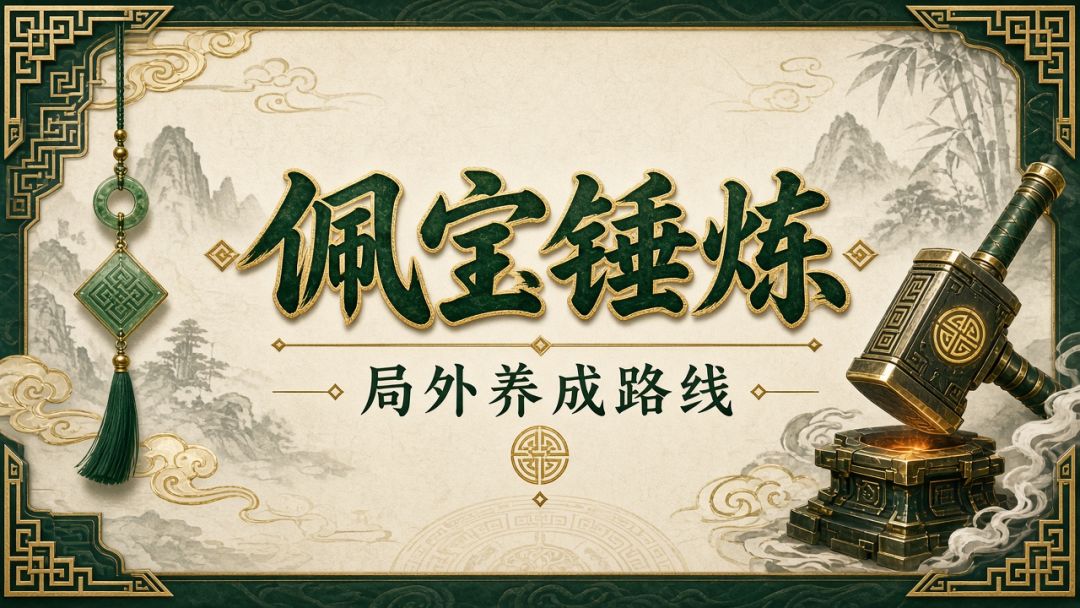 【攻略】佩宝锤炼养成路线|每门派两枚起始宝怎么选、怎么升 1