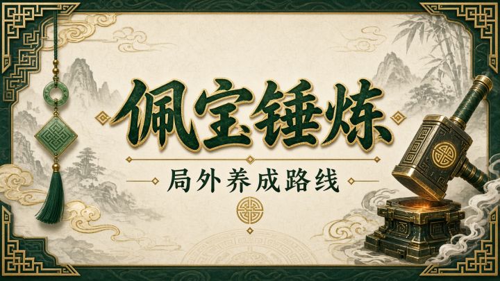 【攻略】佩宝锤炼养成路线|每门派两枚起始宝怎么选、怎么升截图