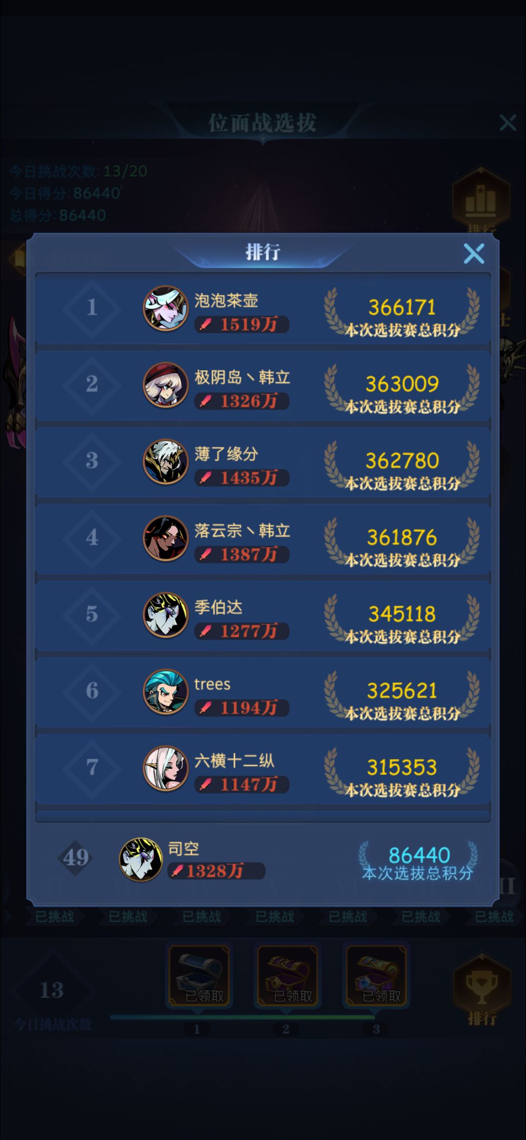卧槽我分呢 1