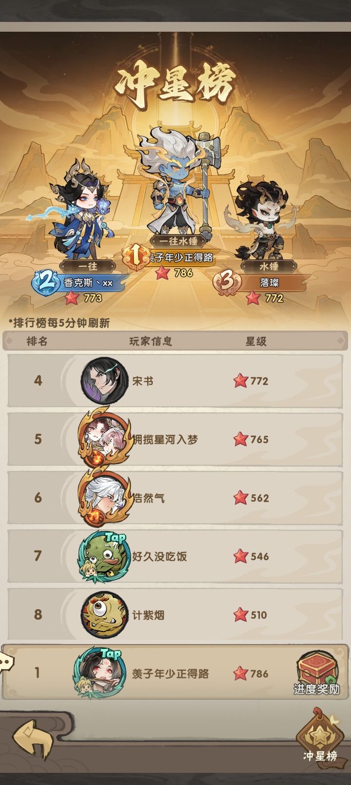 低氪55%量劫85章boss全三星 1