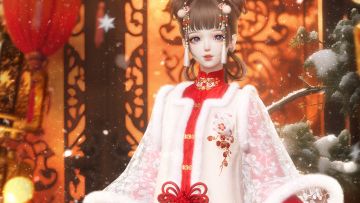 新年一起向美好出发～来新年活动获取新年限定五星套装【彩愿祥兔】