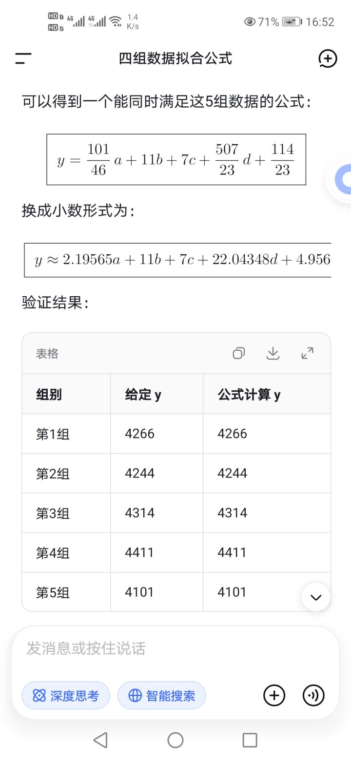 用ai拟合的一品阎罗的功绩公式截图