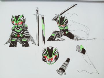 城堡同人套装:漆黑的将军