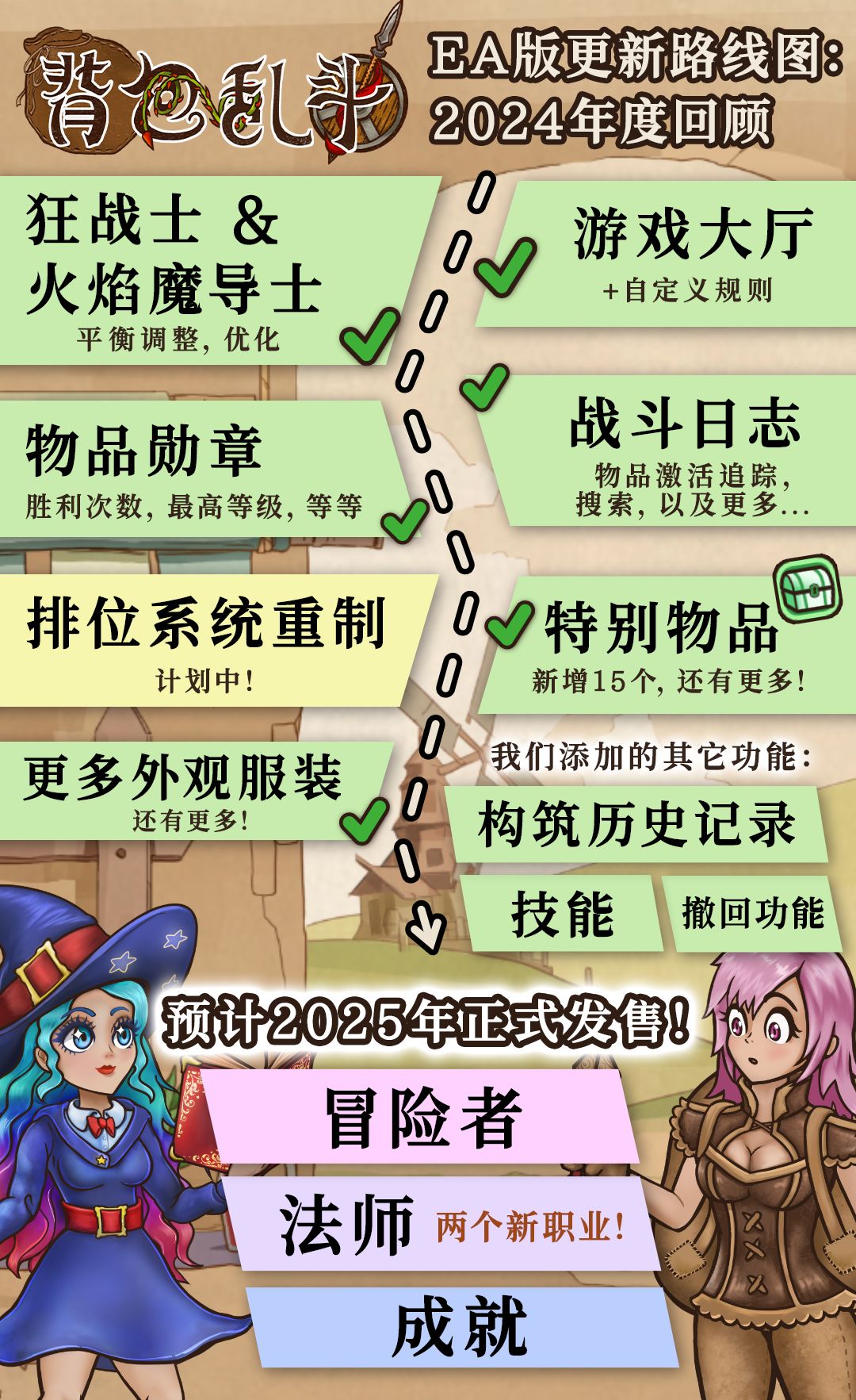 《背包乱斗》1.0版定档,新角色即将上线! 2