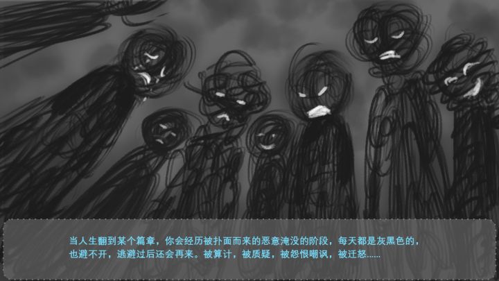 《Pong!炸毛》开发日志05:剧情部分画面呈现。截图
