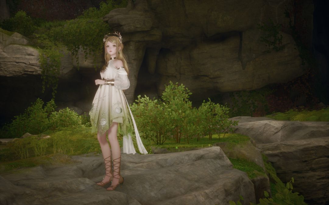 幽林谧境中的灵韵少女 3