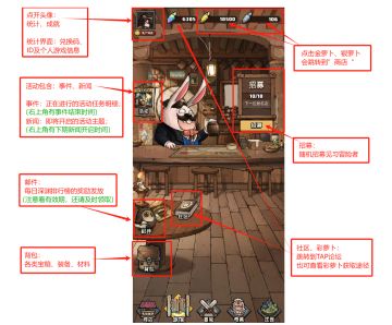 【代号肉鸽】萌新小攻略---各界面功能说明