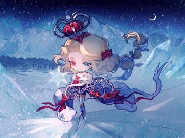 炎热的夏日，最适合来点人工造雪的清凉啦！
小乙特地邀请了耶芙娜女神为监督们展示一番人工造雪，请注意不要眨眼~#白荆回廊#游戏讨论#二次元