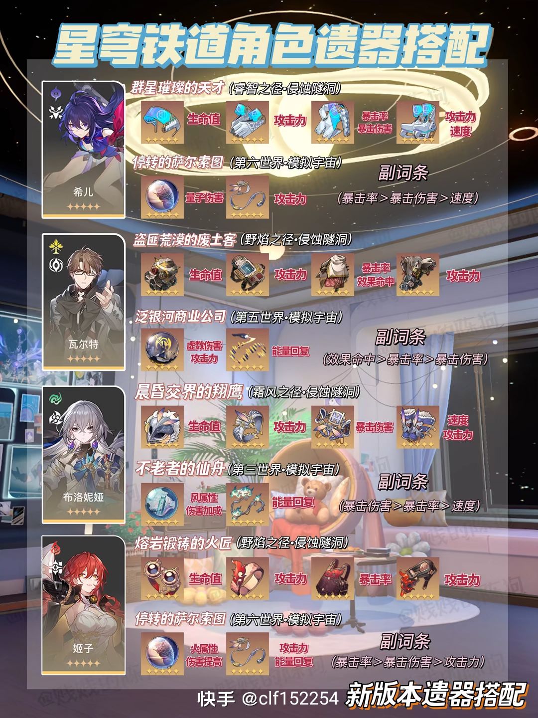 崩铁2.2新版本人物培养 3