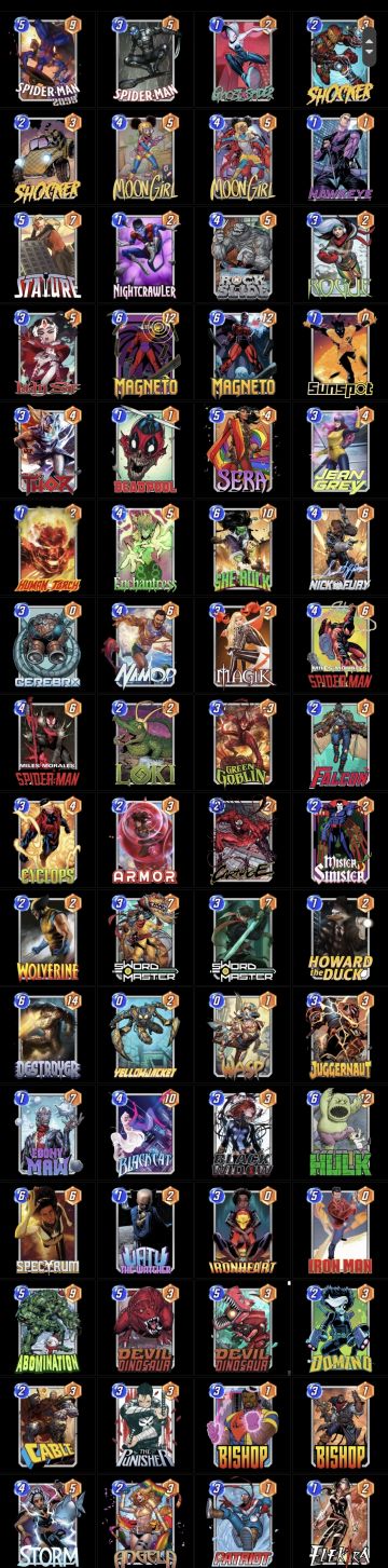 漫威终极逆转国际服活动变体整理